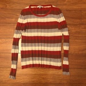 Madewell Multi-Color Ribbed Top